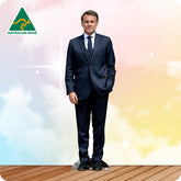 Man in a suit standing on a wooden deck with a colorful background and Australian Made logo.